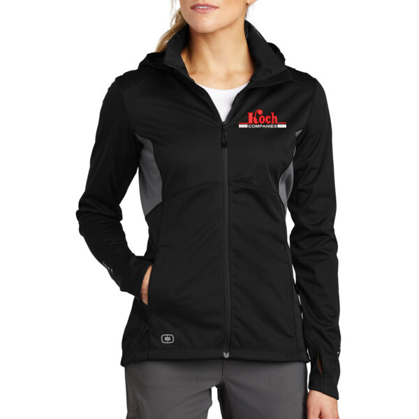 OGIO® ENDURANCE Ladies Pivot Soft Shell - Embroidered Logo Thumbnail
